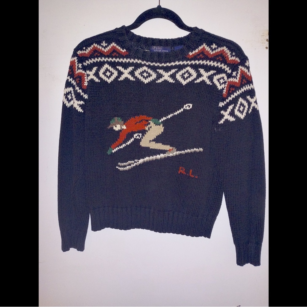 Vintage Ralph Lauren Skiier Sweater